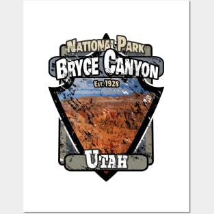 Bryce Canyon - US National Park - Utah Posters and Art